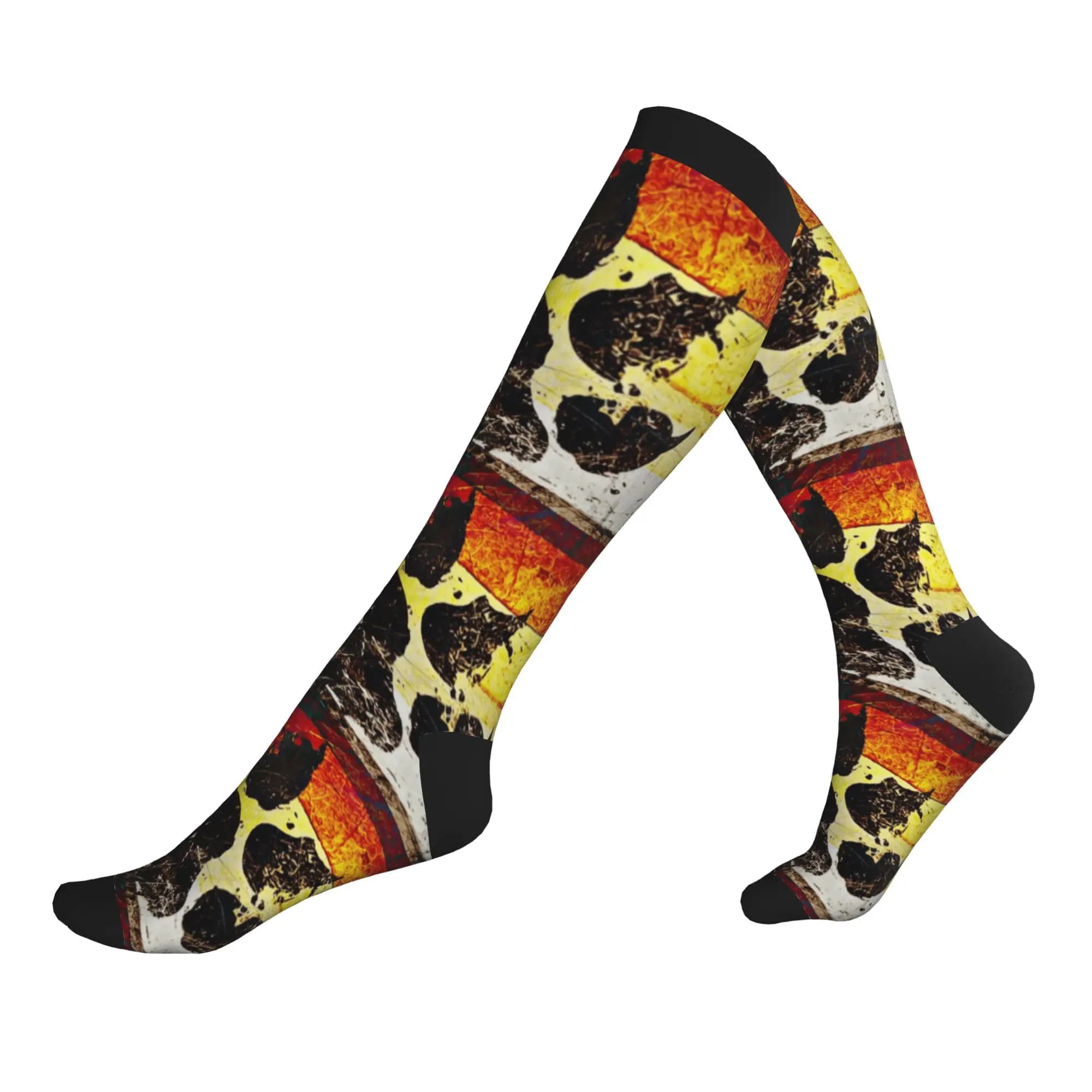 Bear Pride Men's Sports Compression Socks Unisex Cute Gay Flag Spring Summer Autumn Winter Dress Socks