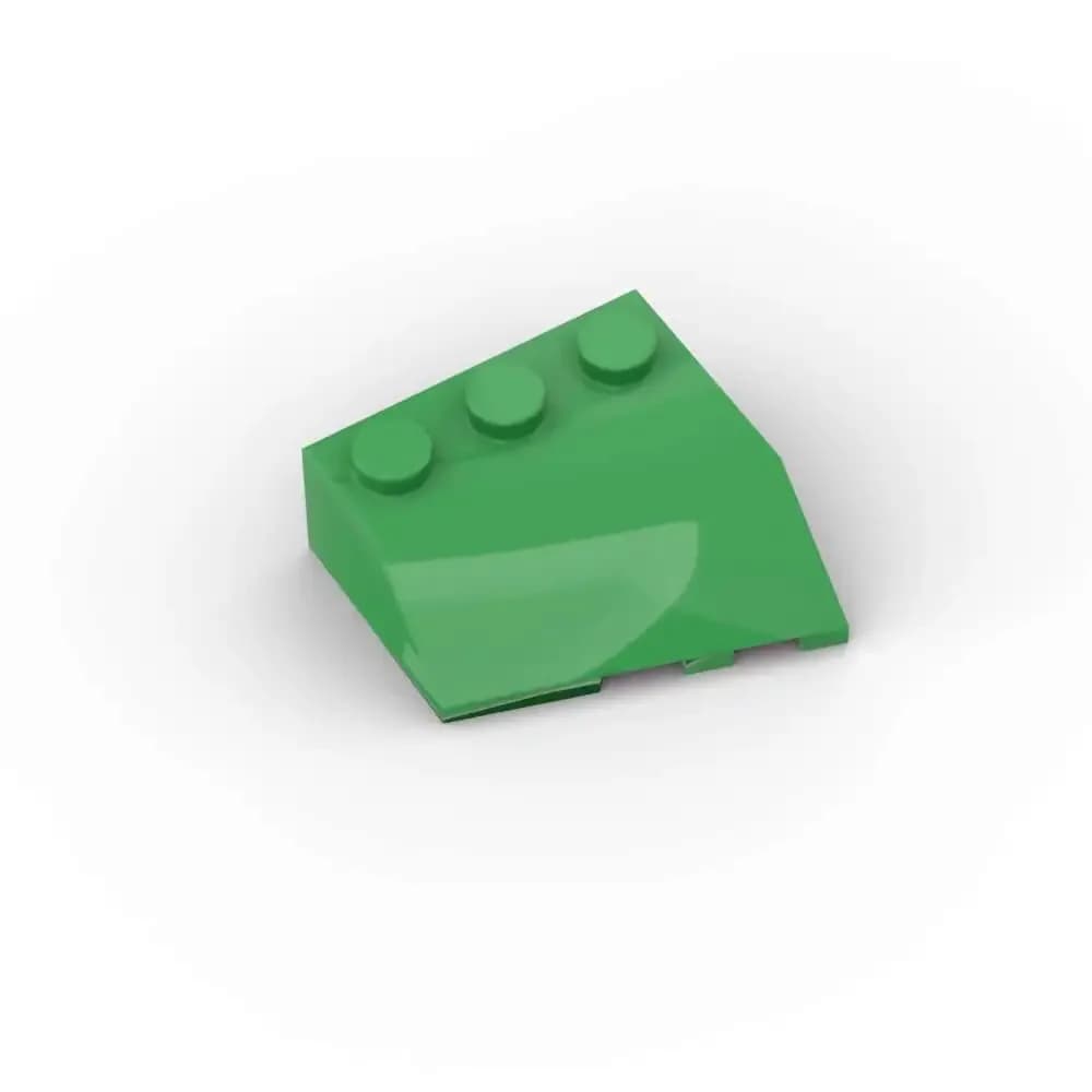 MOC 10PCS Mattoni Parte 42862 Cuneo 3x3 Inclinato Sinistro Building Blocks Kit Casa Castello Educativi Particelle Giocattoli Di Compleanno Per Bambini Regali