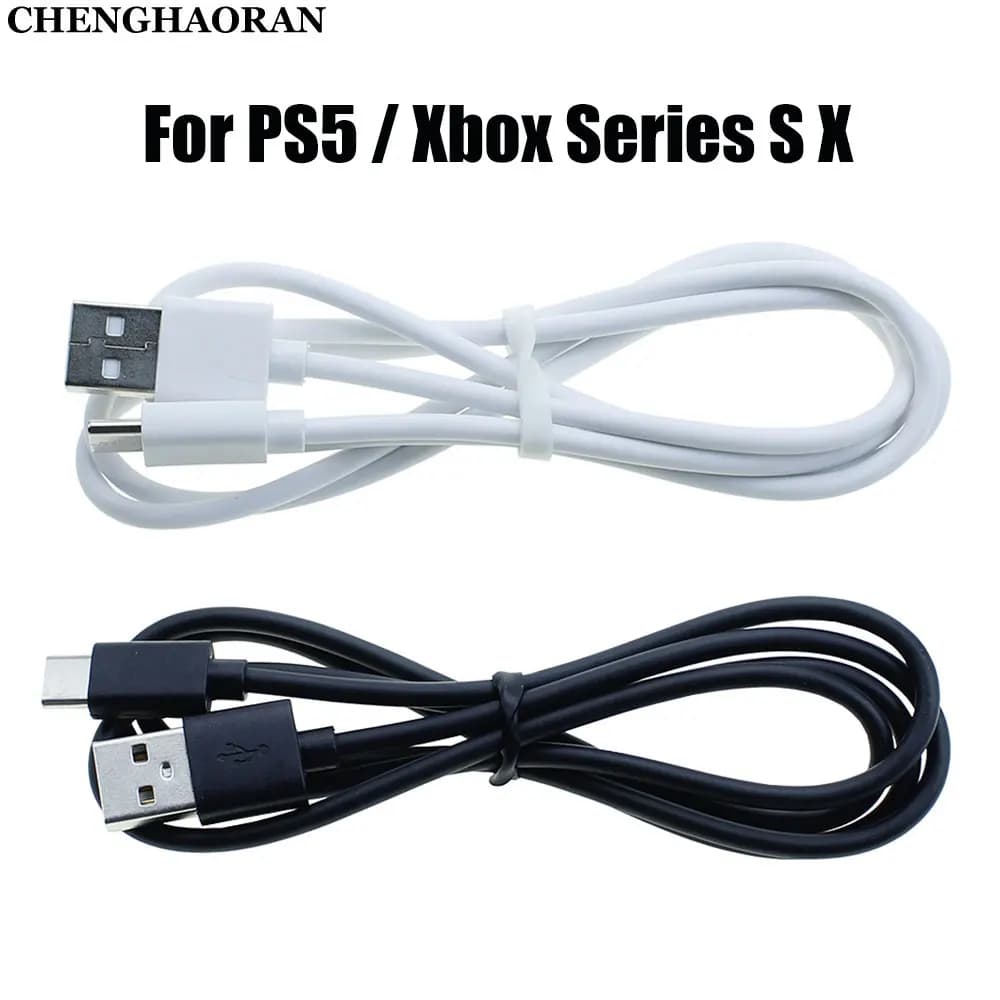 Per PS5/Xbox Serie SX/Switch Lite Controller 1m/2m/3m Cavo di Ricarica USB Tipo C Cavo di Alimentazione Gamepad Accessori