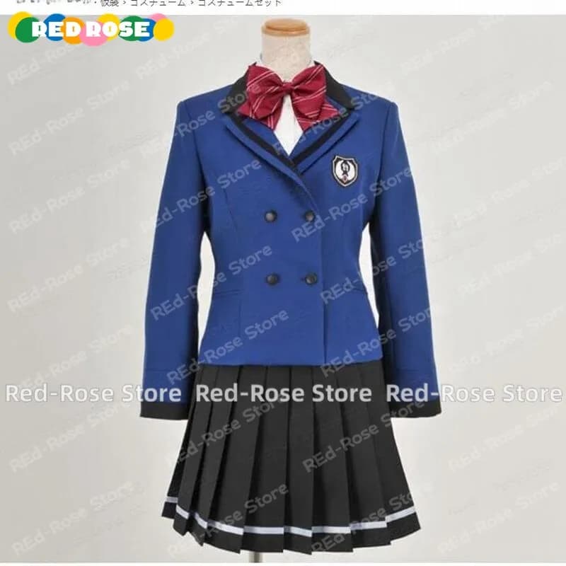 【Customized 】Anime Tokimeki Memorial 4 Girl's Side Cosplay Costume Suit Uniform Prop Party Christmas Halloween Clothing