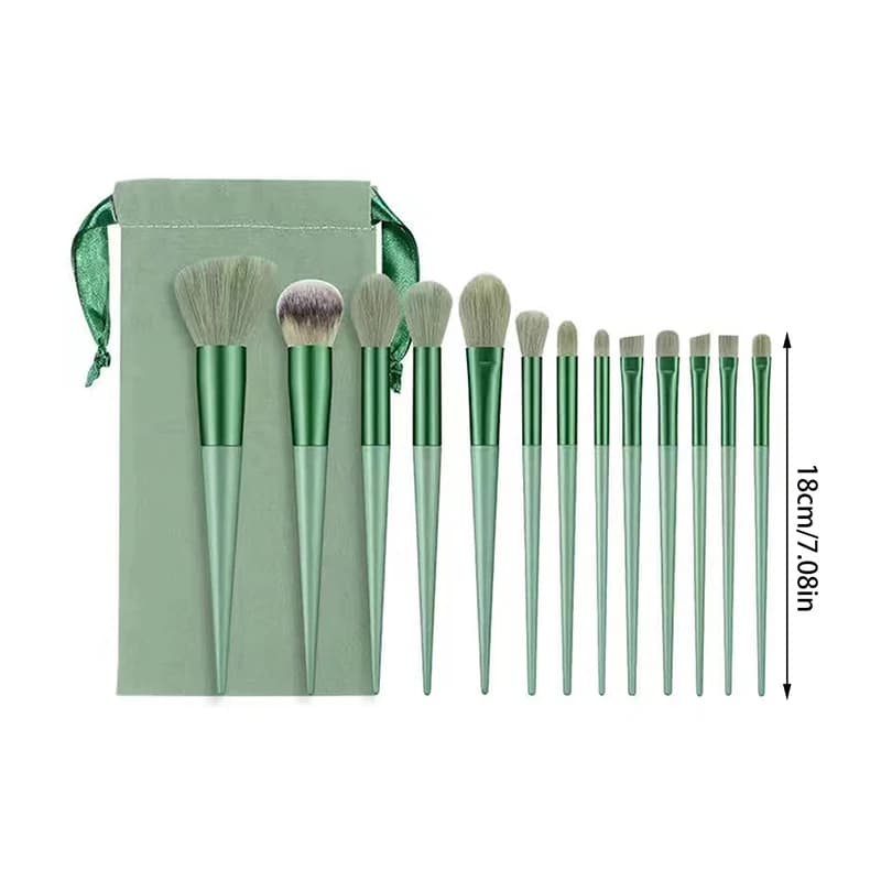 13 pennelli per trucco Pennello per occhi morbido per modellare il viso Ombretto Pennello per fondotinta Pennello per trucco multifunzionale Introduzione