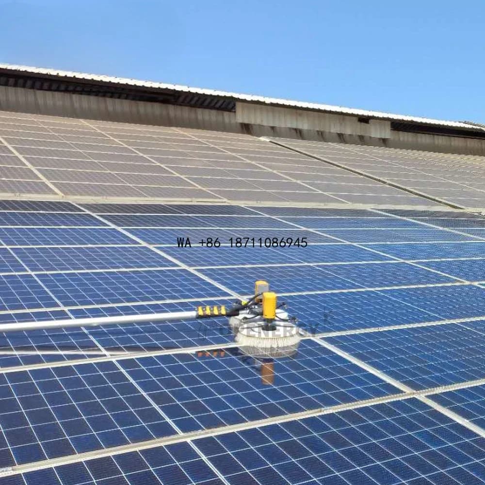 3.5M and 5.5M Solar Panel Cleaning Robot, Automatic Brush Machine with Double Head, High Efficiency Battery for Photovoltaic Systems Cleaning