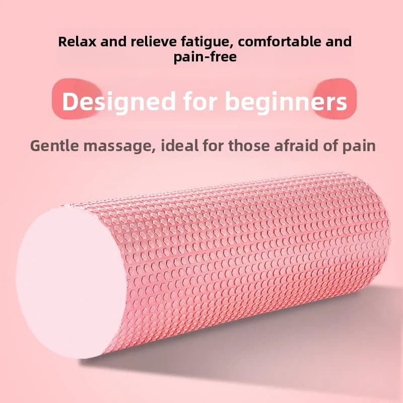Rullo in Schiuma Professionale con Superficie Liscia per Yoga, Fitness, Esercizio, Rilassamento Muscolare, Snellimento Gambe e Massaggio