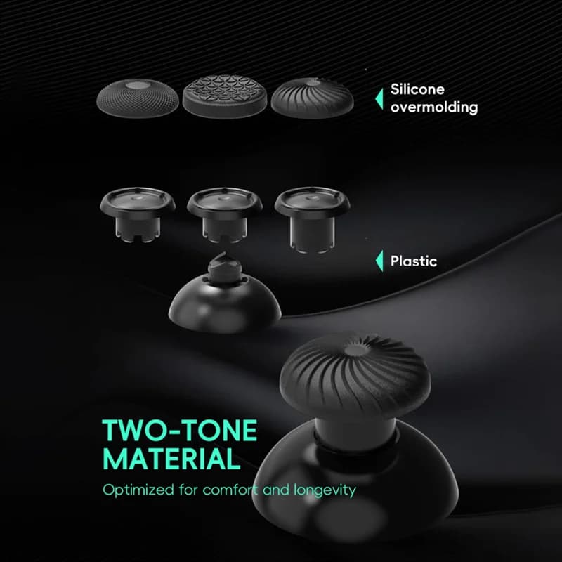 【Irtici caldi】 Set di accessori per cappuccio e paddle per PS5/PS4//Switch Maniglie per controller di gioco Accessori per controller di gioco