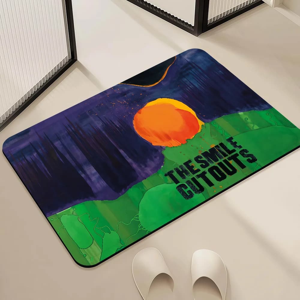 Entrance mat, bedroom mat, bathroom decorative mat, hallway, living room, decomposition room, balcony - R-Radiohead