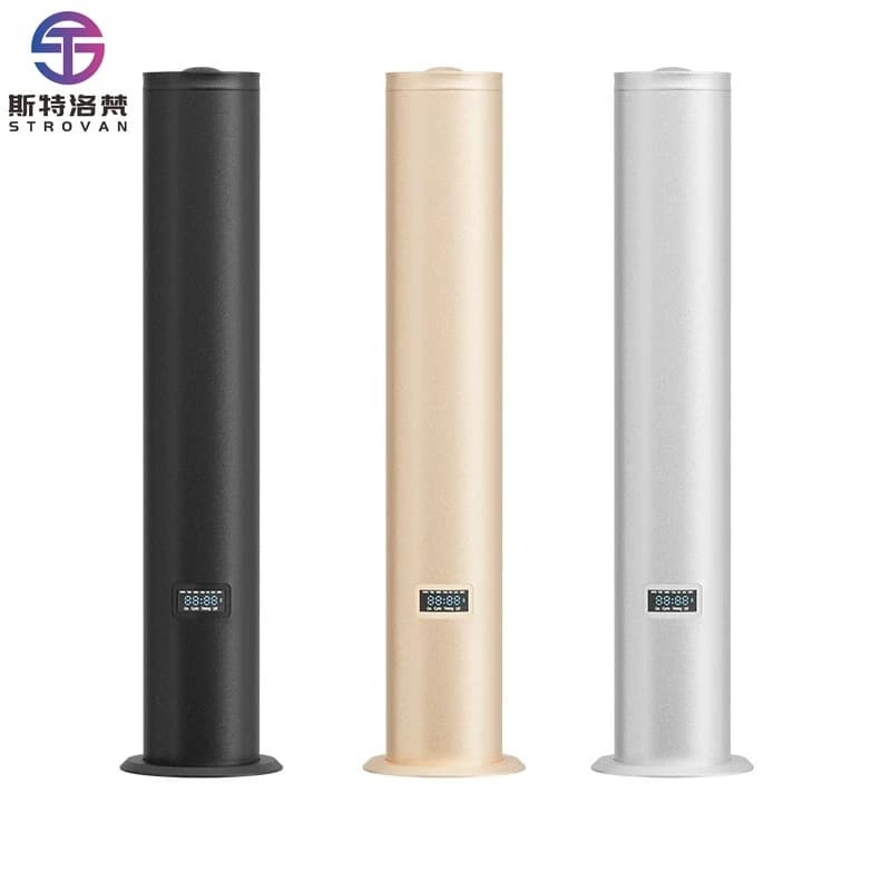 Diffusore di Aromi Ultrasonico Commerciale per Ambienti, Umidificatore a Torre Senz'Acqua per Oli Essenziali