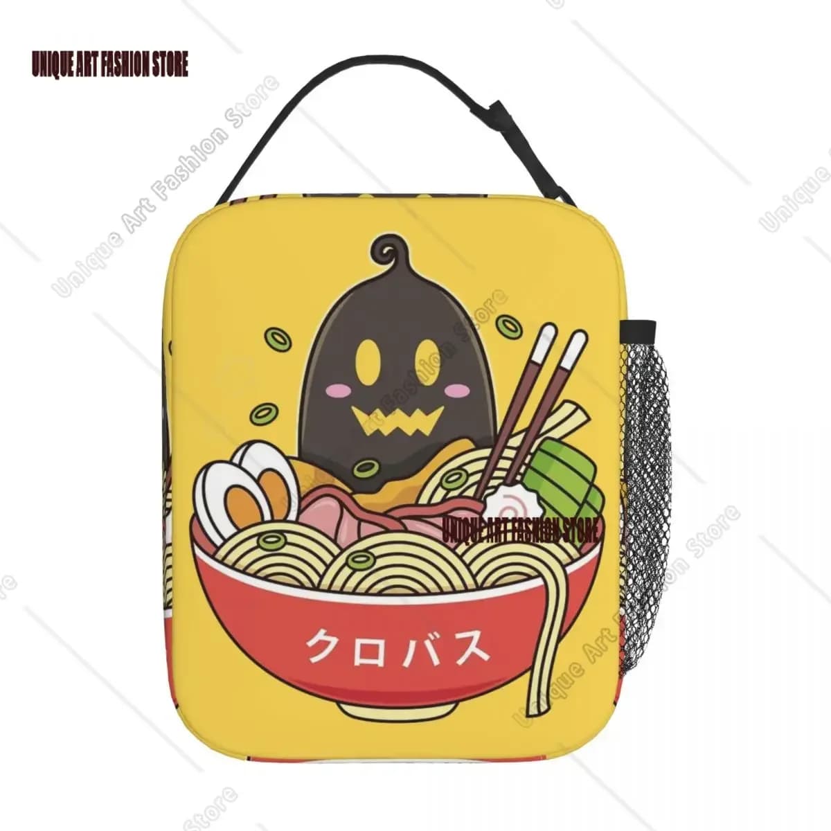 Ramen Stardew Valley Borsa per il pranzo isolata Grande gioco Anime Contenitore per pasti Borsa termica Tote Lunch Box School Girl Boy