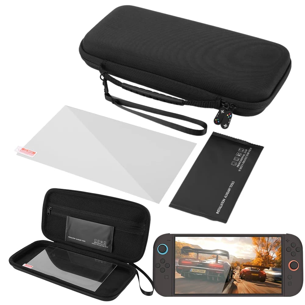 Custodia da trasporto in EVA e protezione schermo per console di gioco Switch 2, custodia protettiva antiurto portatile da viaggio