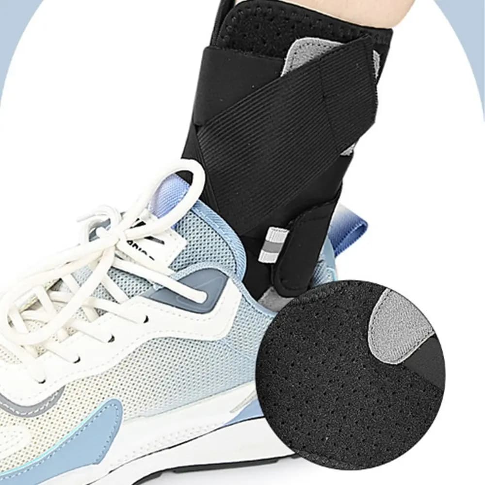 Fascia Elastica Regolabile per Caviglia, Supporto Correttivo, Protezione di Sicurezza per Caviglia, Spessa, per Distorsioni e Legamenti