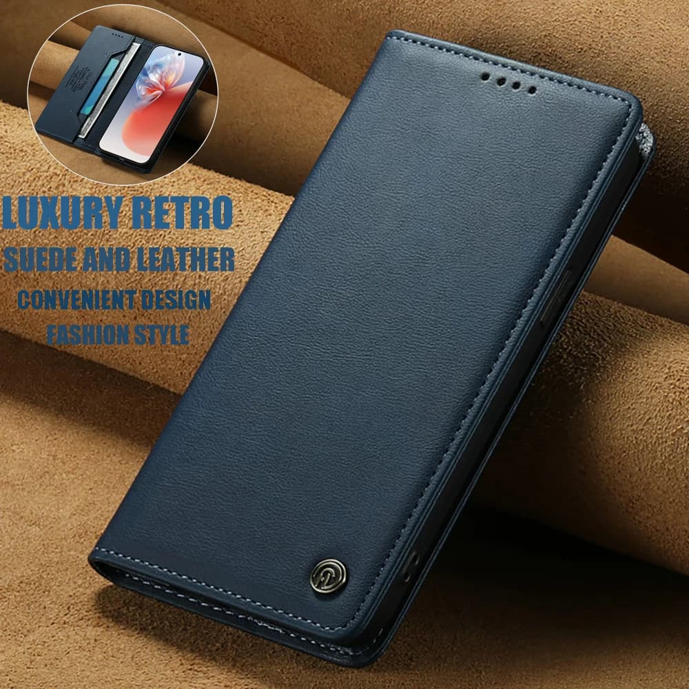 Custodia a Libro in Pelle RFID per Vivo V70 FE 5G, Cover Magnetica per Vivo V70 Elite, V60 Lite, V60E, V50E, V50, V70