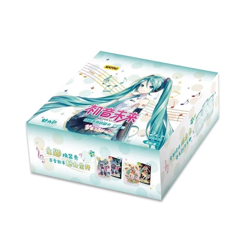 KAYOU Hatsune Miku Card Charm Pack Brillante Superstar Collection Card CR Confezione regalo di carte periferiche autentiche