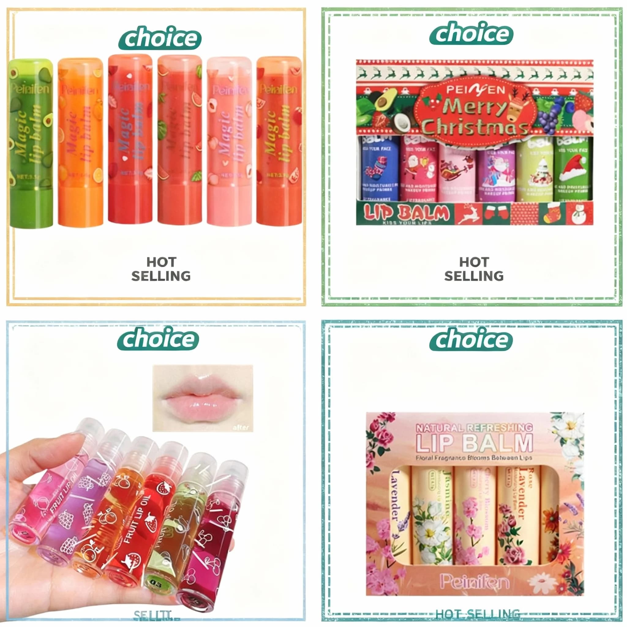 6 pezzi/set rossetto che cambia colore balsamo per labbra al gusto di frutta, nutriente idratante e tazza antiaderente lucidalabbra per labbra secche