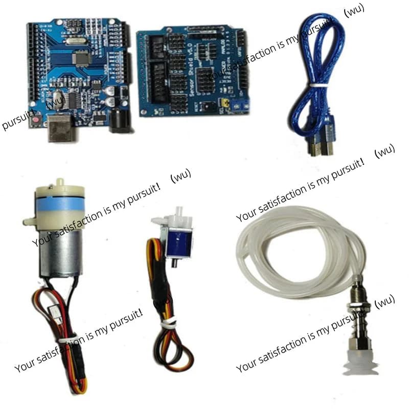 Air pump with robotic control arm PWM Suction cup PWM multipurpose water pump for programmable Arduino robot kit