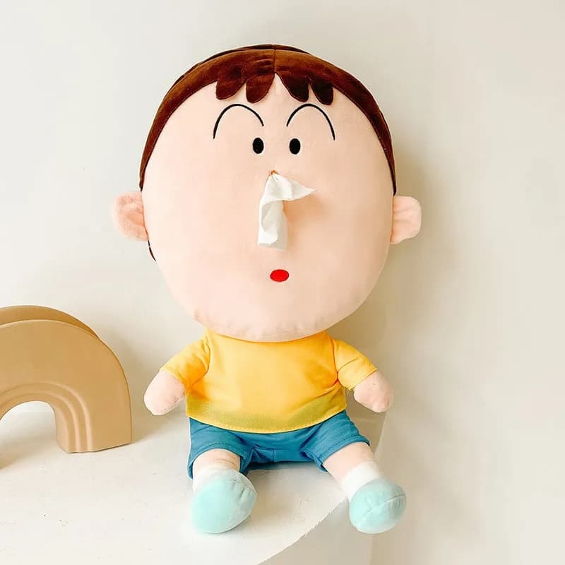 Nuovo Porta Fazzoletti Cartoon Crayon Shinchan, Borsa per Fazzoletti Anime, Accessori per Interni, Decorazione, Giocattoli, Regalo