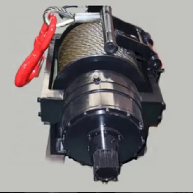Argani Idraulici in Acciaio da 2/3/4/5/6/8/10/12/15/20/30 Tonnellate per Camion/Trattori/Impianti di Perforazione/Escavatori/Barche Marine/Gru con Cavo da 15m