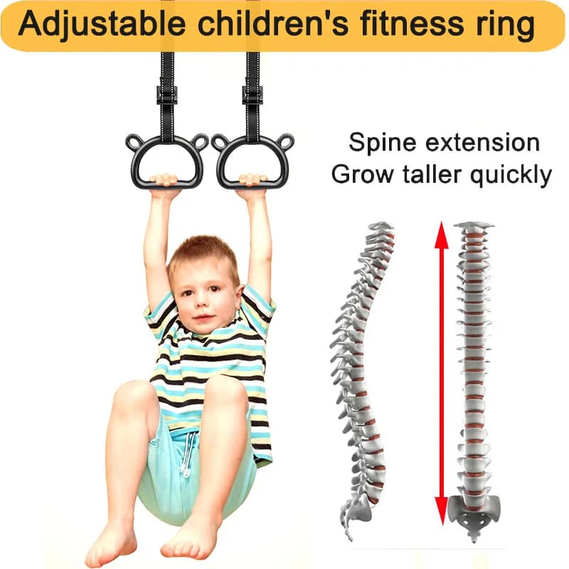 Adjustable length fitness ring Safety hanging at home Pull Up Training Horizontal bar Exercise Sports equipment for fitness