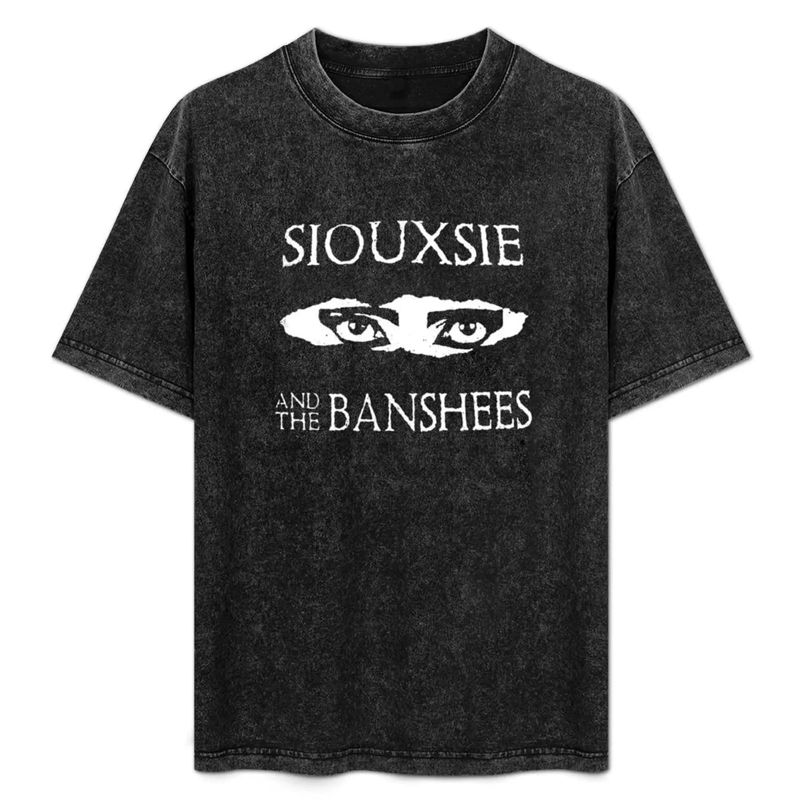 Siouxie and the Banshees - T-shirt con stampa estiva a maniche corte