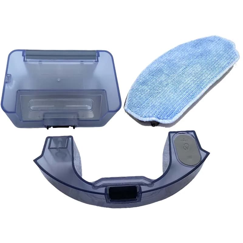 Scatola per la polvere per robot pulitore o serbatoio dell'acqua o supporto per mocio per parti per aspirapolvere robot Denver RVC-110 Accessori per staffa per mocio