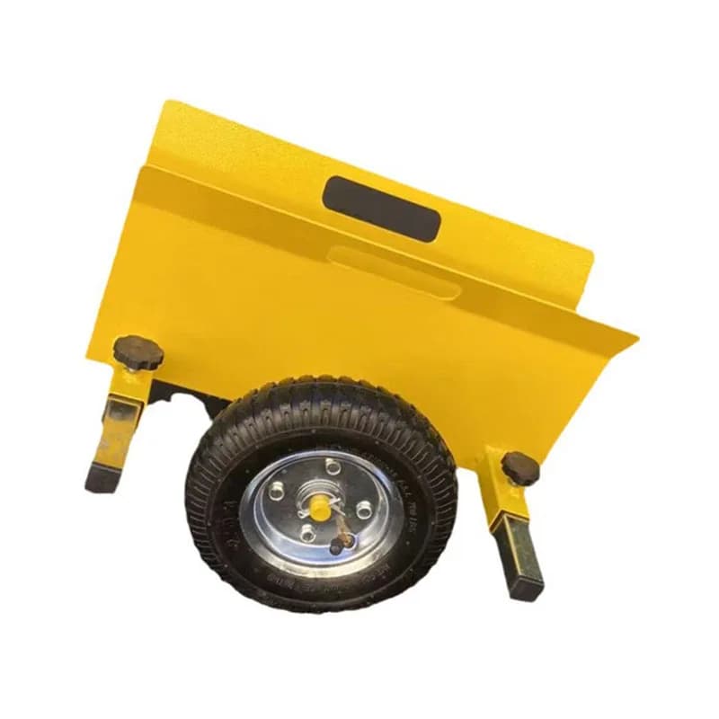 Carrello portatile con piastra in marmo Carrello mobile silenzioso con porta in legno per camion in vetro cavo