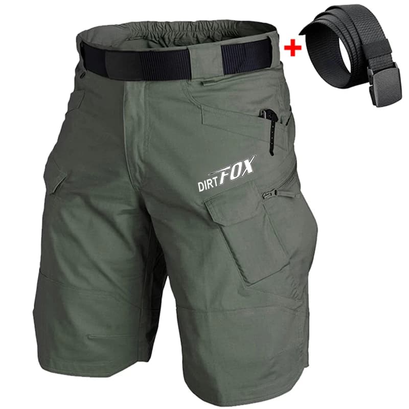 DIRTFOX Mountain Bike Down Shorts Enduro Road Bike Racing tactics Cargo Shorts with Culotes Gel Bearings Hombre