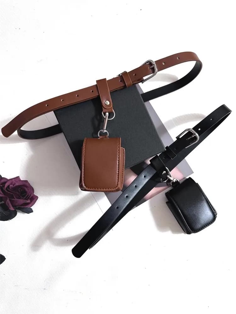 Women's PU leather handbag women's corset strap tuxedo belt coat decration belt wide J1496