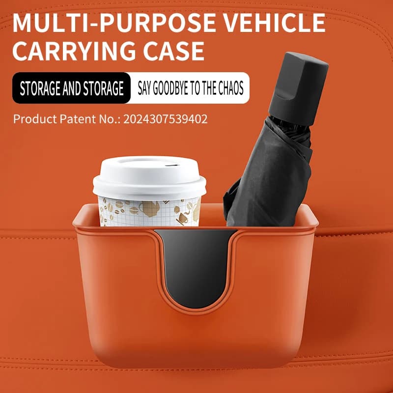 Cestino per auto automatico, contenitore posteriore per sedile, cestino per rifiuti da appendere alla portiera dell'auto, multifunzionale, a doppio strato, separabile.