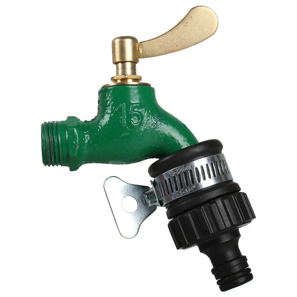 Faucet connector Fitting for flexible hose Adapter for black tap Connector for garden accessories