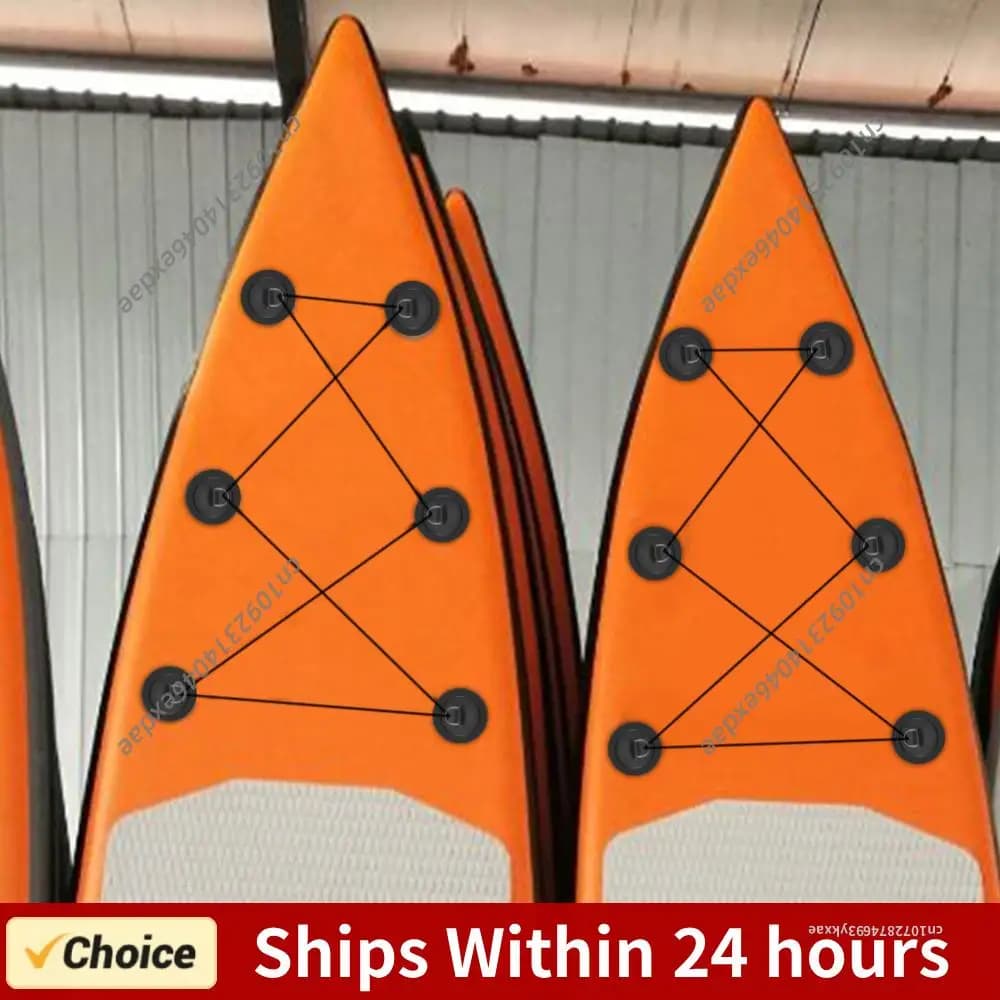 Patch ad anello a D da 8 cm, resistente all'acqua di mare, per SUP, kayak e gommoni gonfiabili