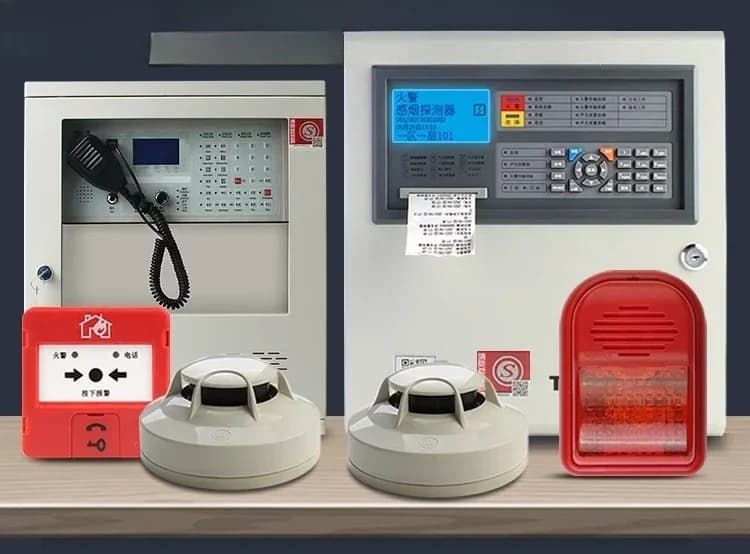 Controller promemoria antincendio Certificazione 3C Collegamento host dedicato antincendio Sistema di promemoria fumo rilevatore di fumo