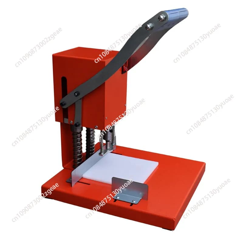 Electric punching machine, ventilation hole, self-sealing bag, business card with drain hole for plastic bags for fabric and leather packaging