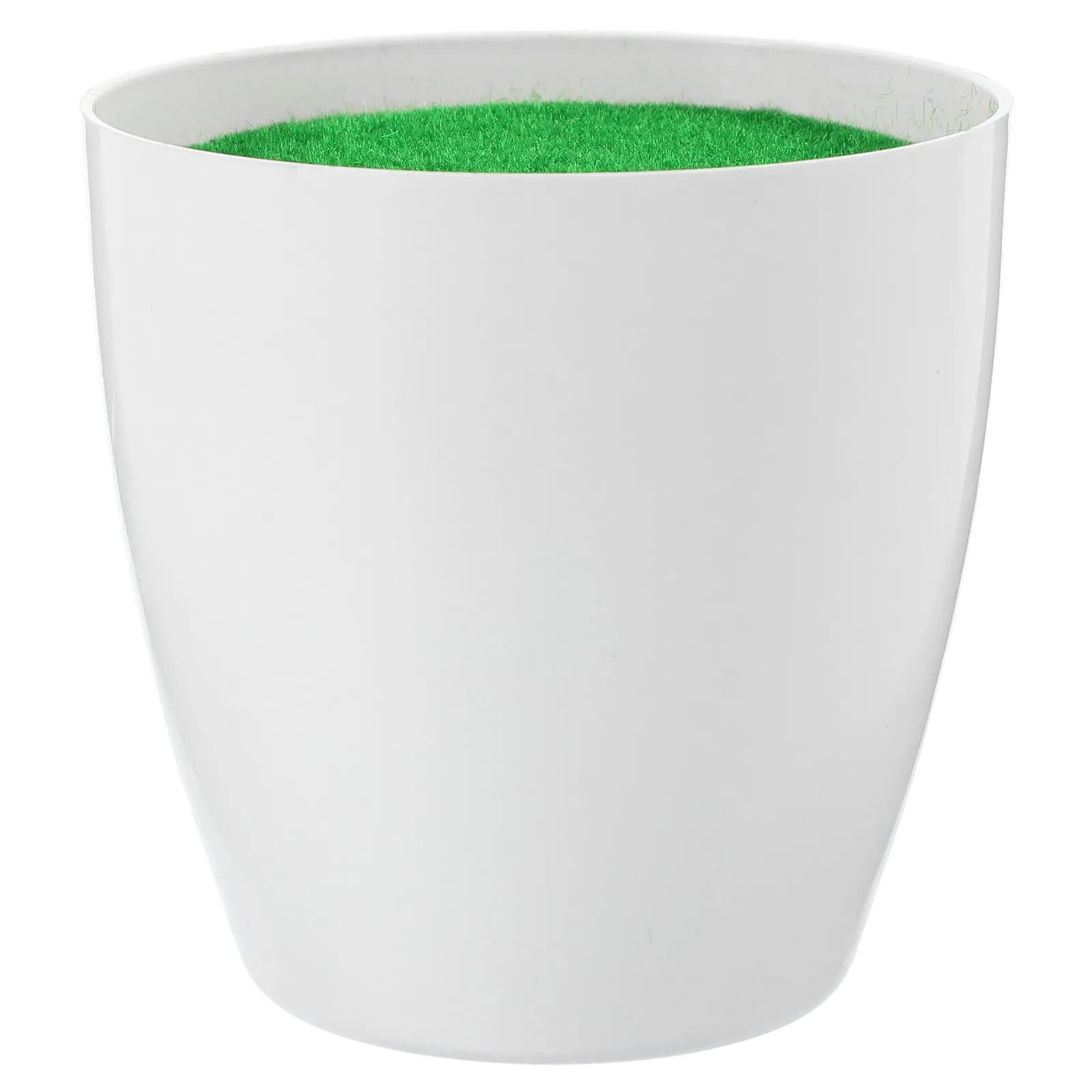 Plastic Flocking Flower Arrangement Pot Small DIY Mini Planter for Artificial Flowers Dried Flowers Fake Plants Home Decor