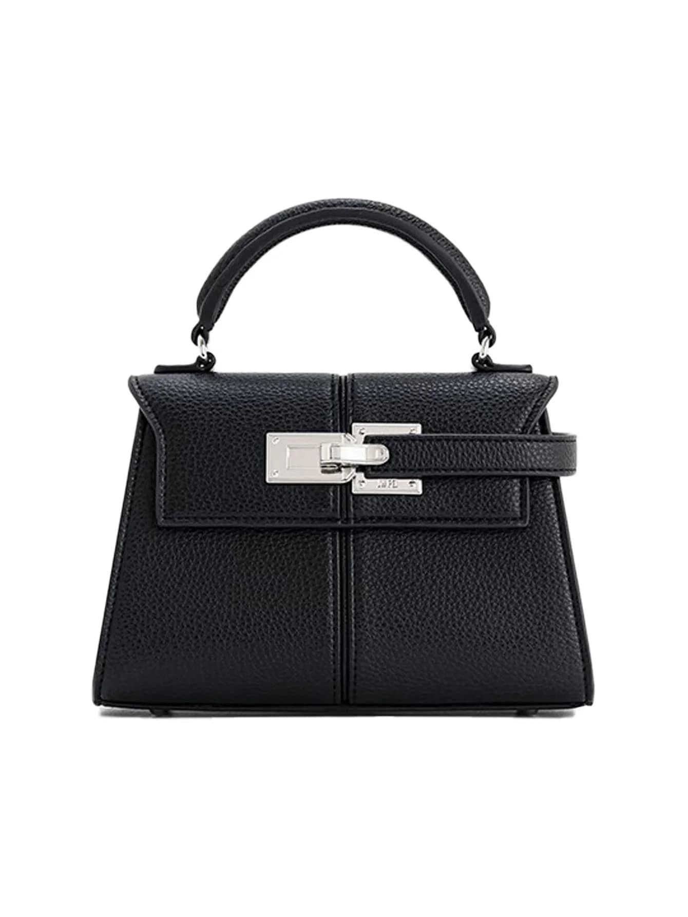 Trapezoidal bag new leather women's bag senior cross-body bag Fashion niche hand bag commuter bag