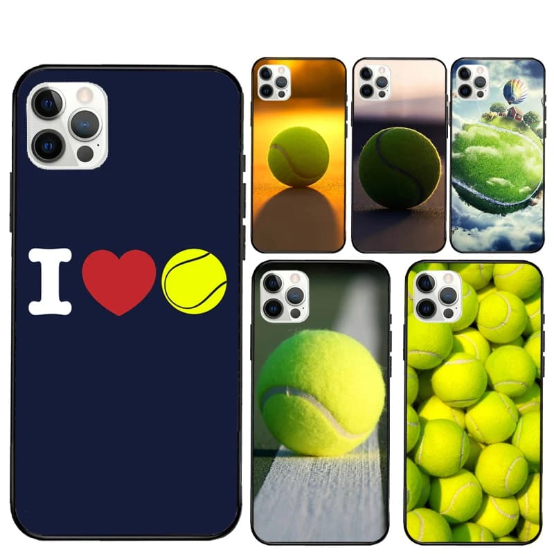 Tennis ball movement Phone Case For iPhone 14 15 16 Pro Max 12 13 Mini 11 Pro Max XR 15 16 Plus 16e Cover Coque