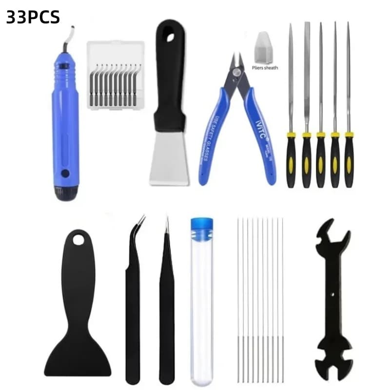 3D Printer Tools Kit, 3D Printer Accessories for All FDM/SLA Printers with Storage Case, for Bambu Lab, Ender 3, Kobra, Etc.