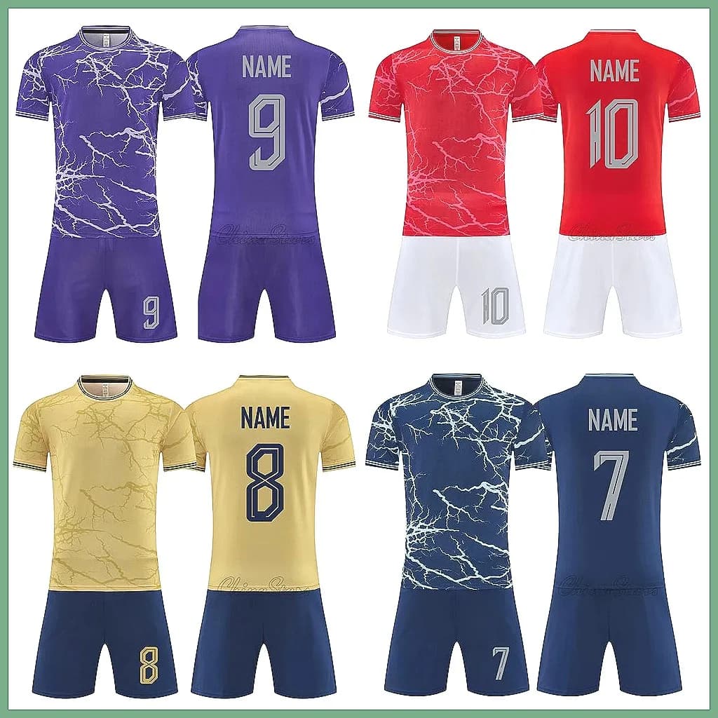 Maglie da calcio personalizzate all'ingrosso, kit sportivi per uomo, donna e bambino, uniformi da calcio per studenti universitari, abbigliamento sportivo per calcio, calcio a 5, calcetto, Francia, Spagna, Argentina, Inghilterra, Brasile, Marocco, Belgio, Germania, Colombia, Senegal