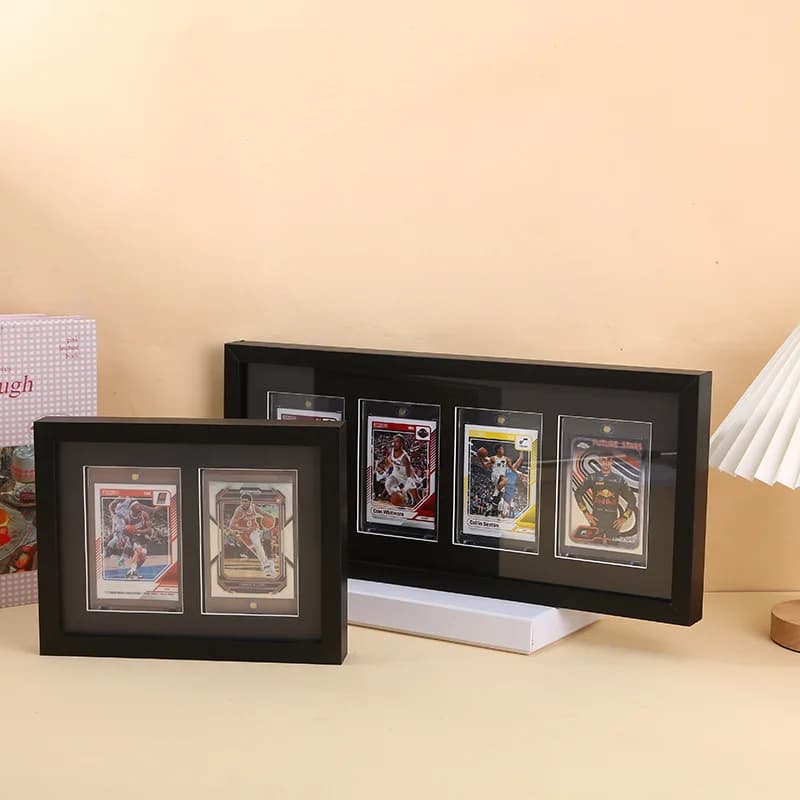 Espositore per Carte Collezionabili Pokemon MLB NBA Football Basketball, Porta Carte da Parete