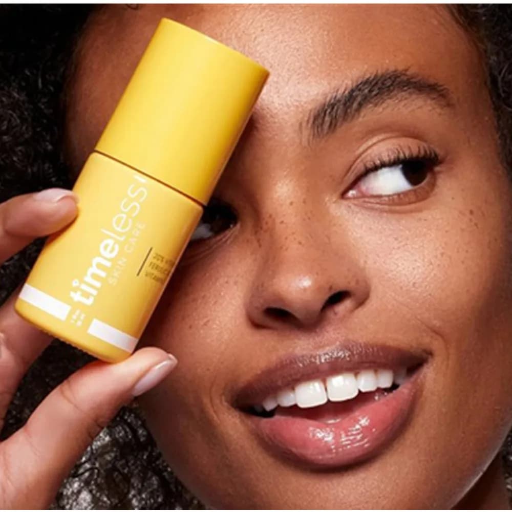 Timeless 20% Vitamin C Ferulic Acid Serum - Advanced Dual-Action Antioxidant Formula Firming and Rejuvenating Gentle Fast-Absorb