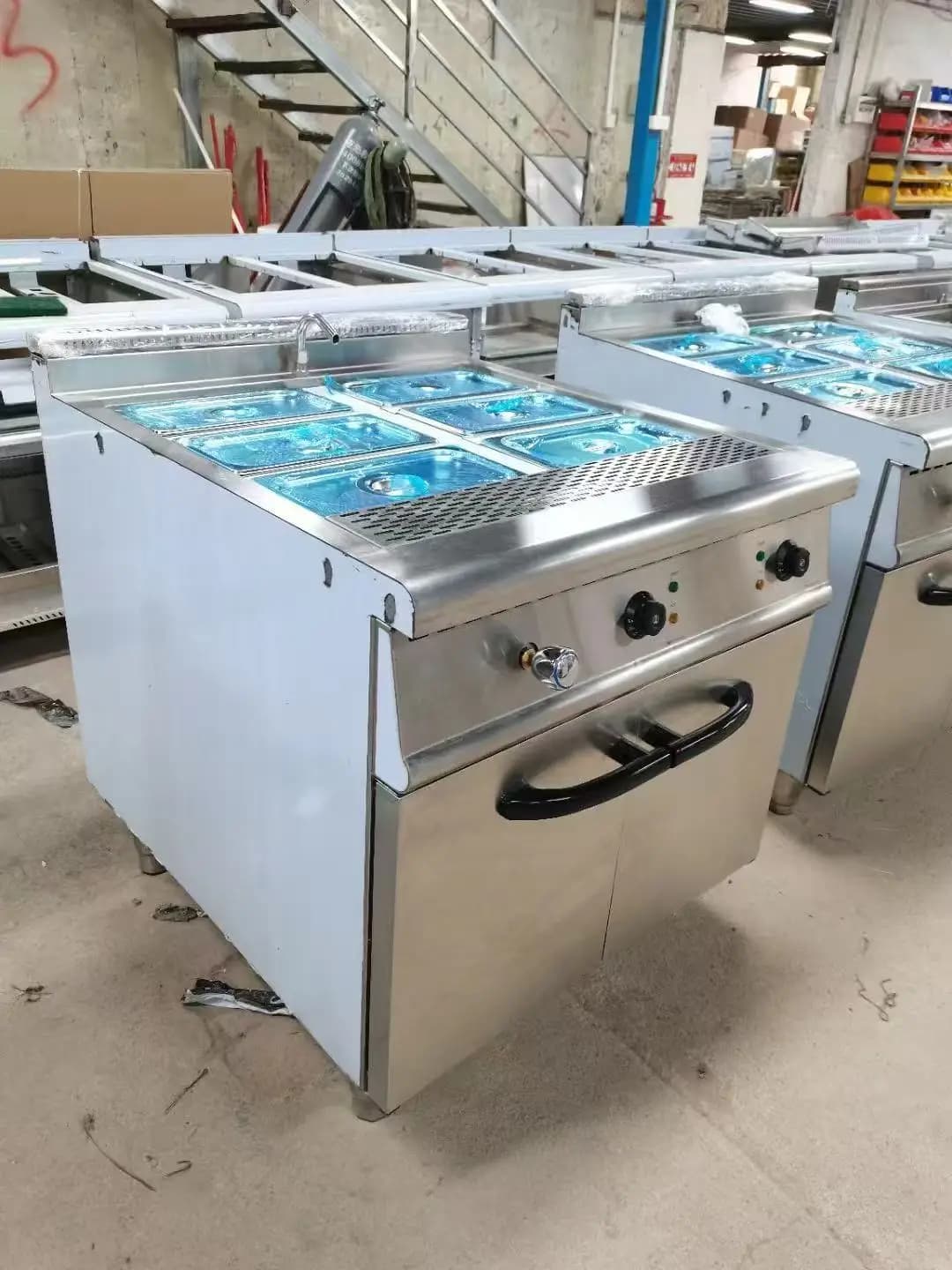 Nuova Macchina Elettrica Professionale per Cuocere Pasta e Noodle con 6 Cestelli per Hotel e Ristoranti