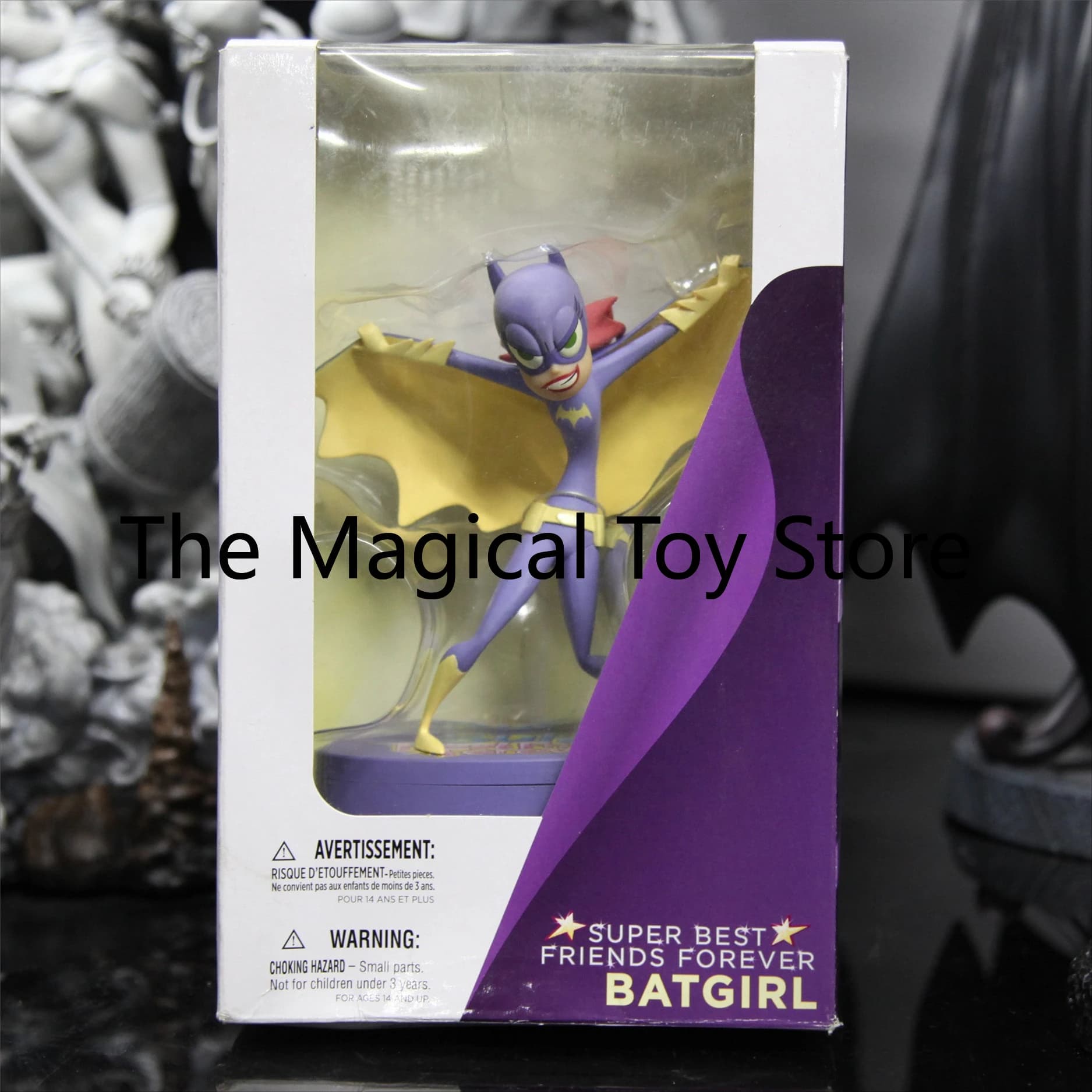 Original Version Animated Edition Super Best Friends Forever Batgirl Action Figure Toy Model Birthday Gift Collectible