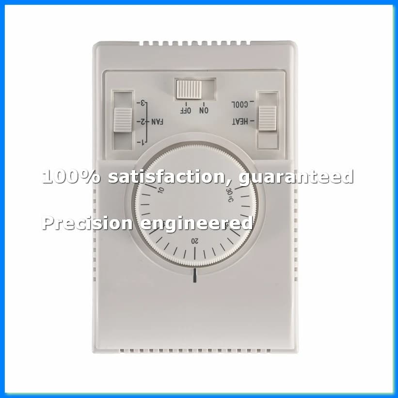 MT01 220VAC Room Mechanical Thermostat Air Conditioner Fan Coil Thermostat Temperature Controller Warm-A23R