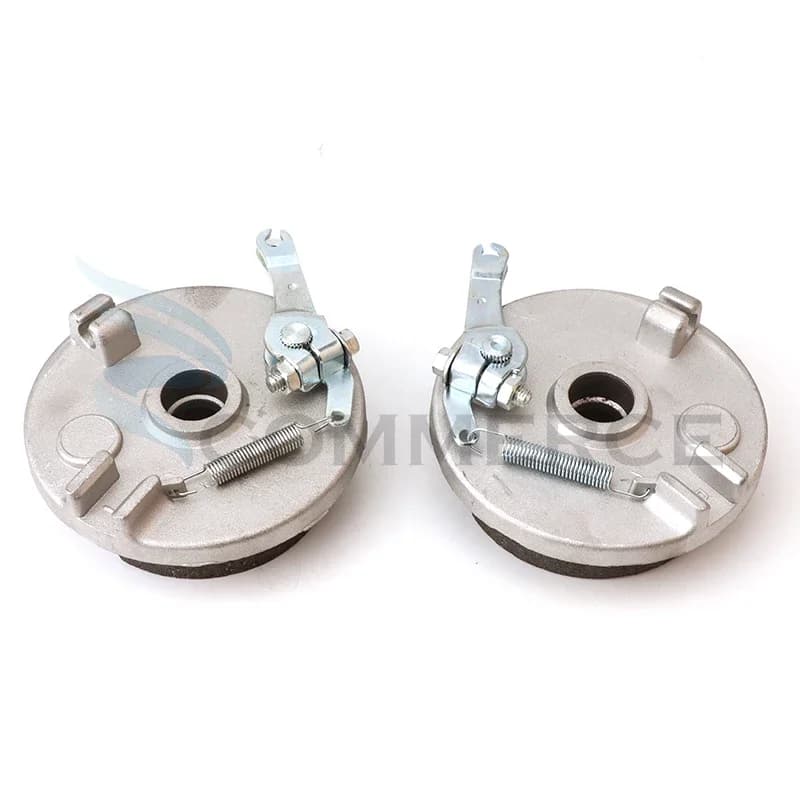 1PC Freno A Tamburo Sinistra/Destra Pastiglie Freno Copertura del Freno Per 50cc 70cc 90cc 110cc 125cc 150cc TV Go Kart UTV Buggy Quad Bike Accessori