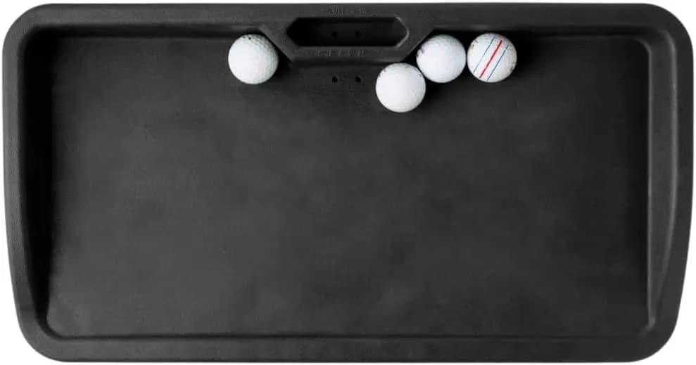 Vassoio in gomma stampata per palline da golf per simulatori - Qualità commerciale, adattamento sicuro, 66 Char Max