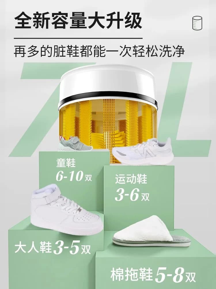 220V Changhong Nuova lavatrice per scarpe Home Piccola lavatrice automatica asciugatrice per scarpe Calzini Lavanderia CCD