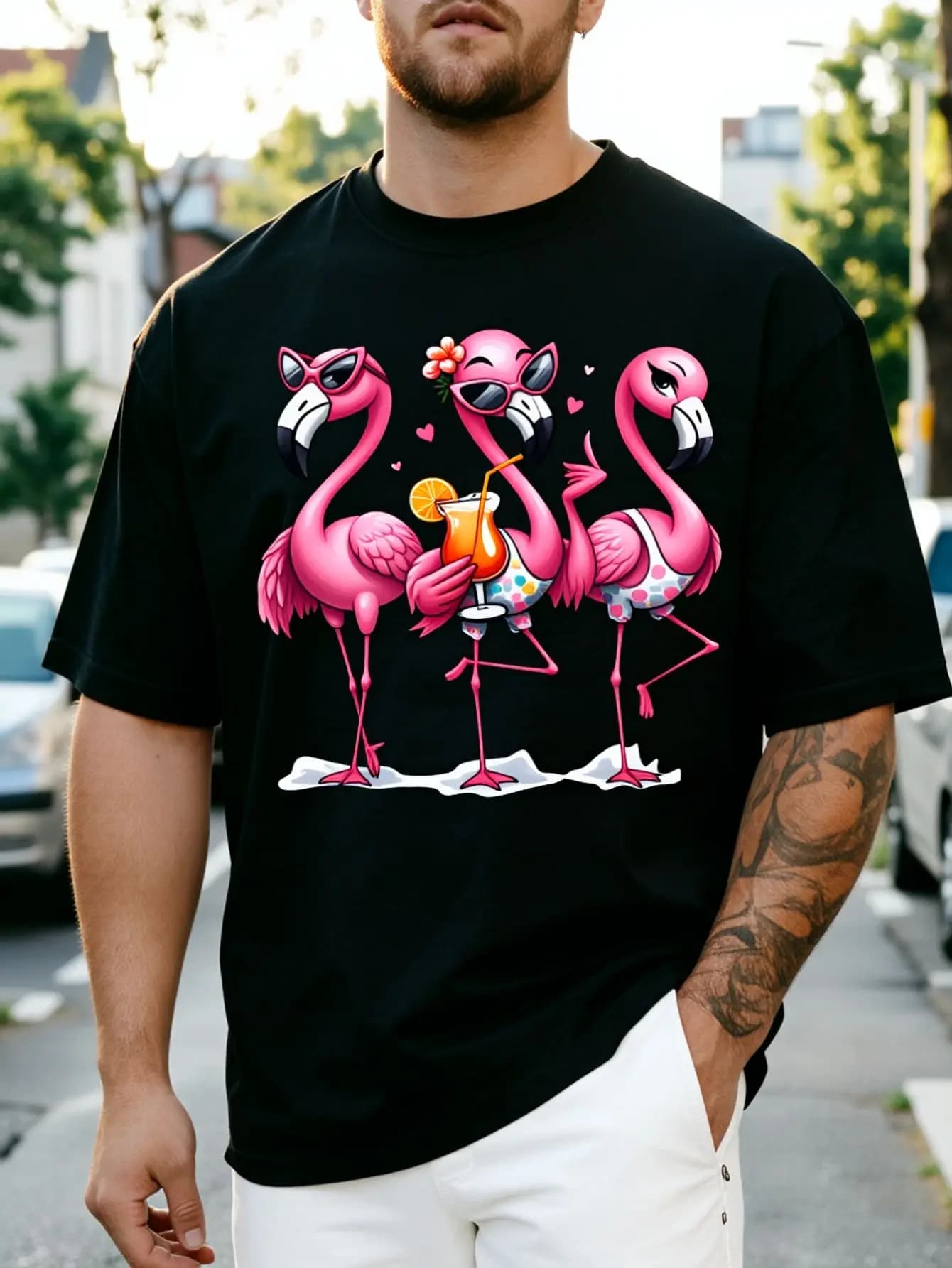 Men's Plus Size Oversize T-Shirt Modal Blend Short Sleeve Loose Fit Fade Resistant Daily Use