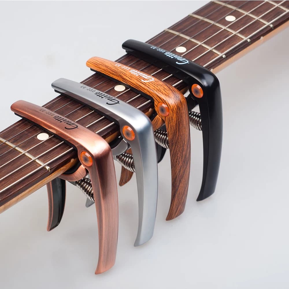 GUITTO GGC-03 Capotasto per chitarra Morsetto per accordatura in lega di zinco per chitarra elettrica acustica Basso Ukulele Mandolino Banjo Parti e accessori