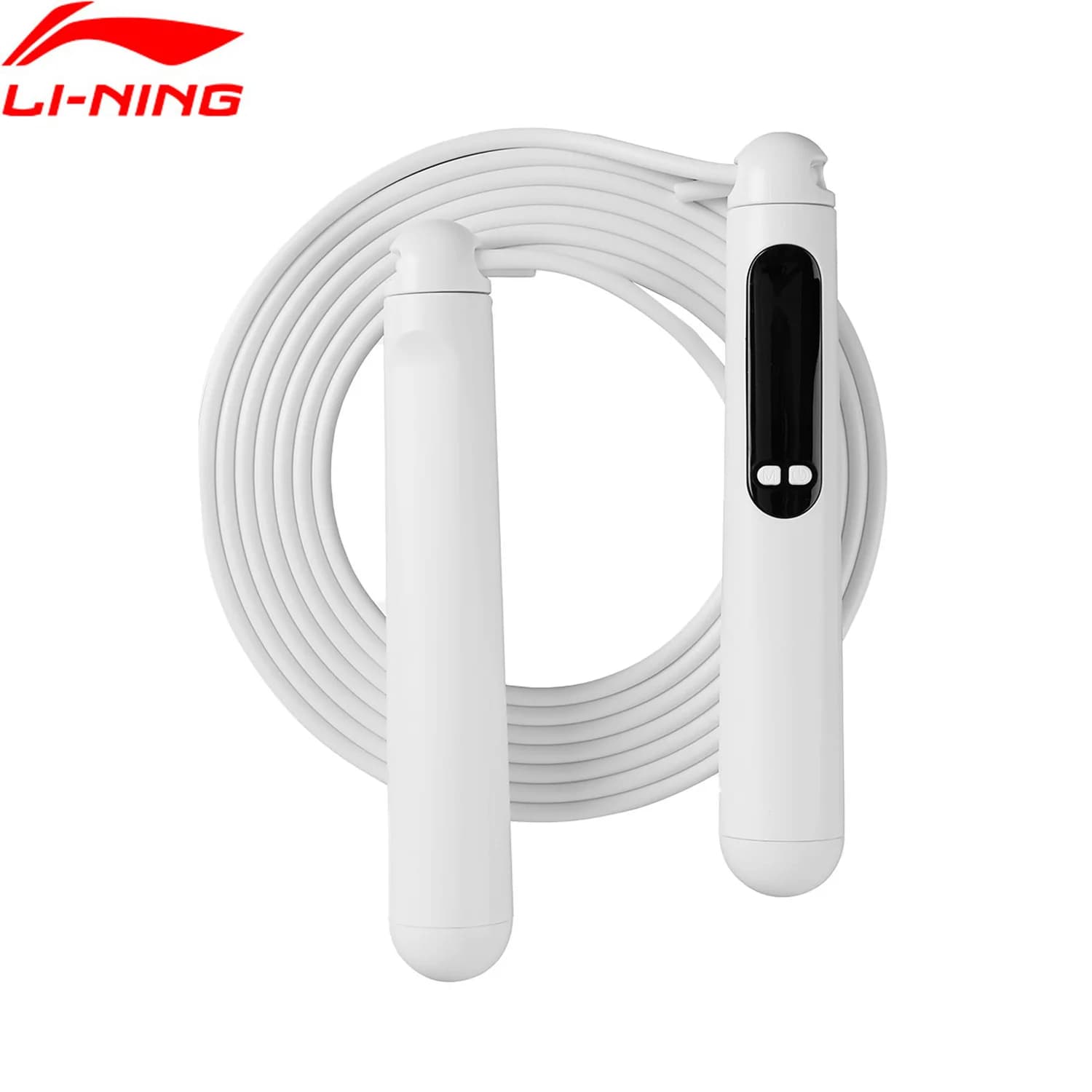 Li-Ning Unisex Jumping Corda with Fitness Counter Exercise Sheet for training AQEU067 Adjustable Jumping Wheel