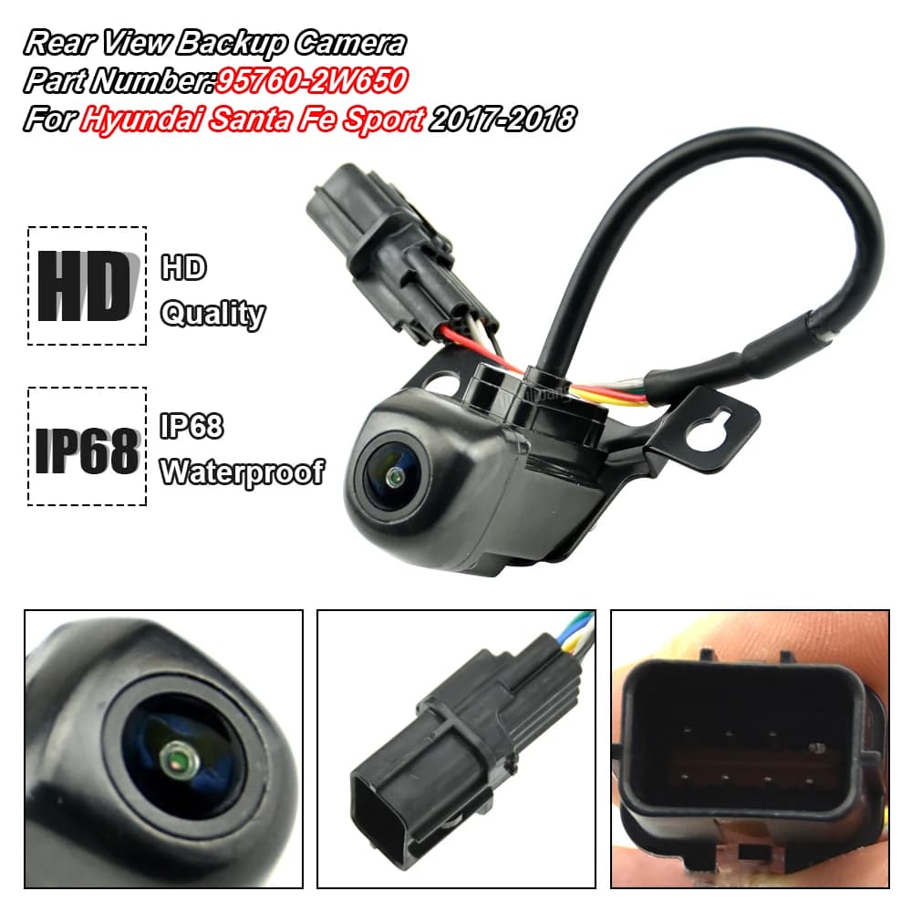 Rear View Camera Parking Assist Backup Camera 95760-2W650 for Hyundai Santa Fe 2015-2019 957602W650