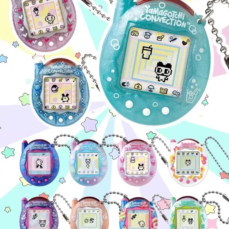 Tamagotchi Connection Original V3 Console di gioco elettronica per animali domestici con connessione di comunicazione, portachiavi portatile, regalo divertente per bambini