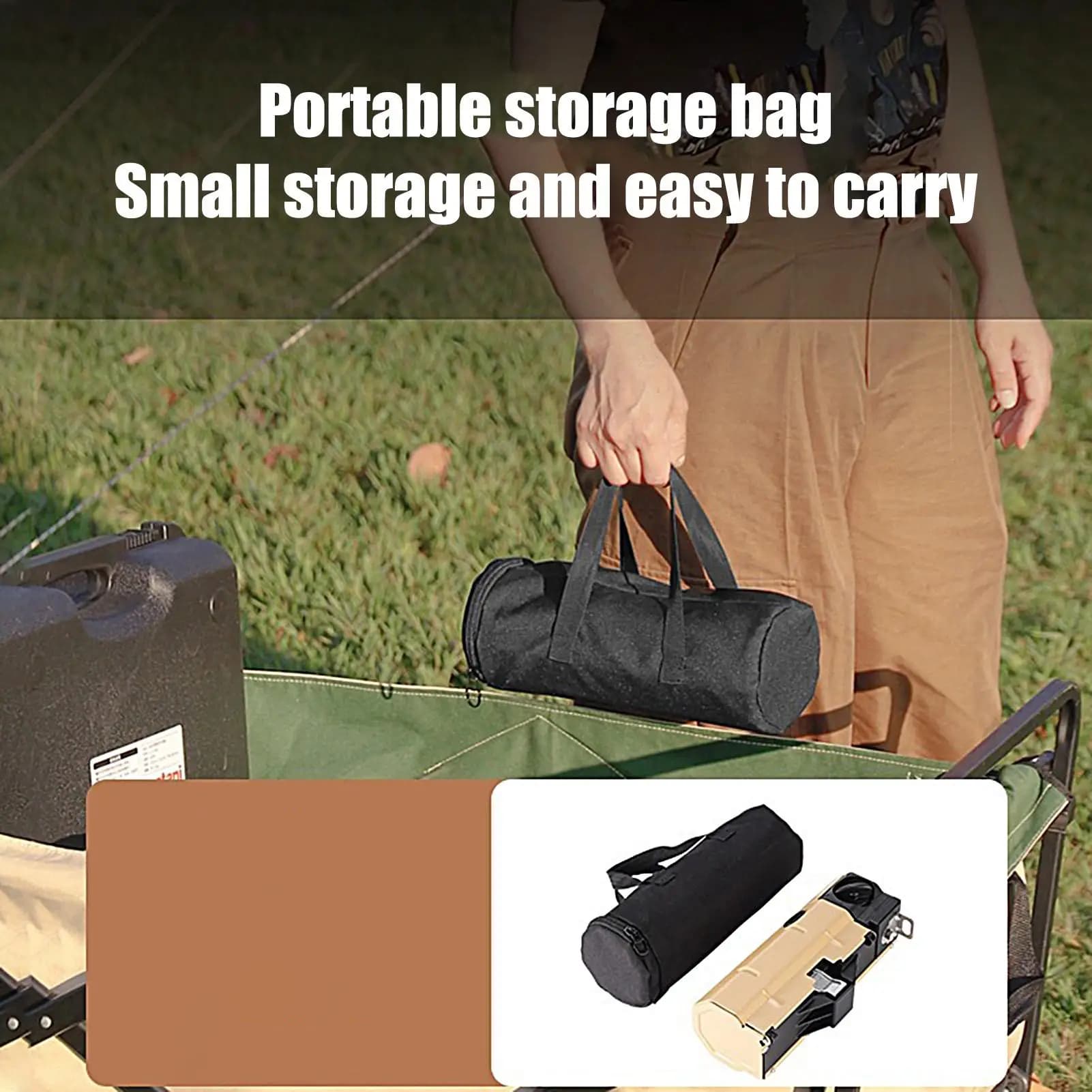 Portable camping stove Portable windproof camping stove Foldable burner for backpack Rv Survival Mountaineering Road trip
