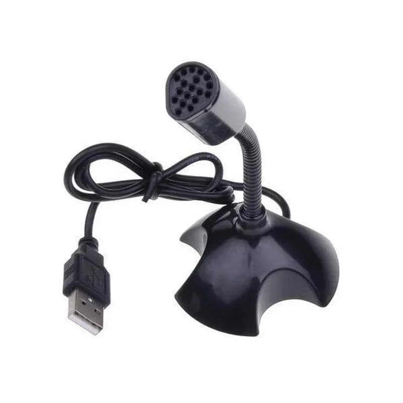 Mini Studio Discorso USB regolabile Desktop PC Microfono per laptop Microfono con supporto per videoconferenze di rete Skype MSN